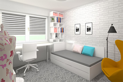 3D vizualizace - design Pokorná