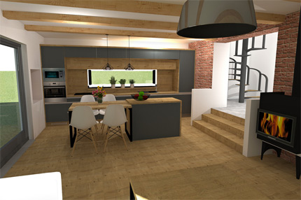 3D vizualizace - design Pokorná