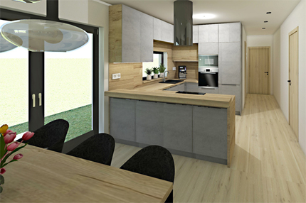 3D vizualizace - design Pokorná