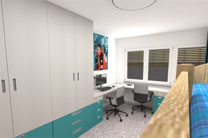 3D vizualizace - design Pokorná