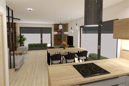 3D vizualizace - design Pokorná