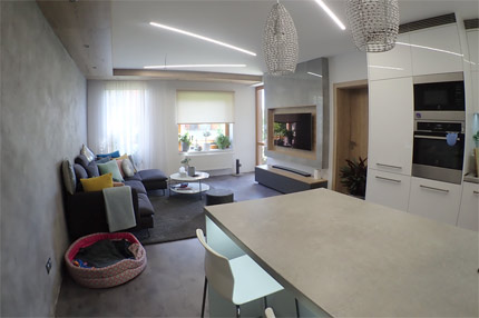 Realizace interiérů - design Pokorná